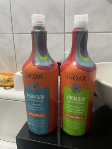 Shampoing + Après Shampoing INOAR Bombar Sans gluten photo review