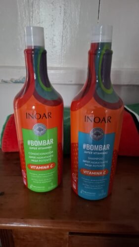 Shampoing + Après Shampoing INOAR Bombar Sans gluten photo review