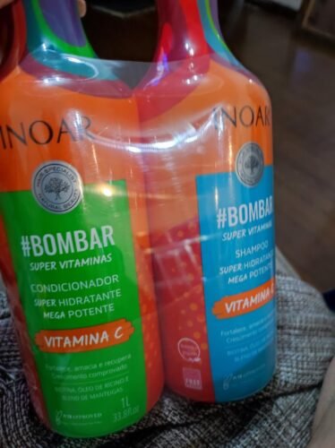 Shampoing + Après Shampoing INOAR Bombar Sans gluten photo review