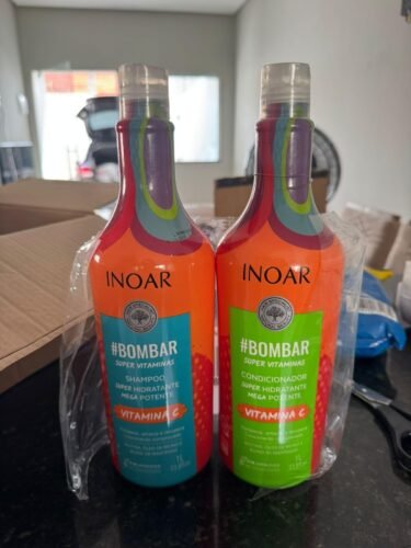 Shampoing + Après Shampoing INOAR Bombar Sans gluten photo review