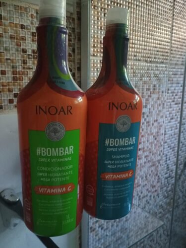 Shampoing + Après Shampoing INOAR Bombar Sans gluten photo review