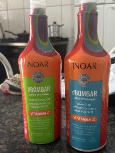 Shampoing + Après Shampoing INOAR Bombar Sans gluten photo review