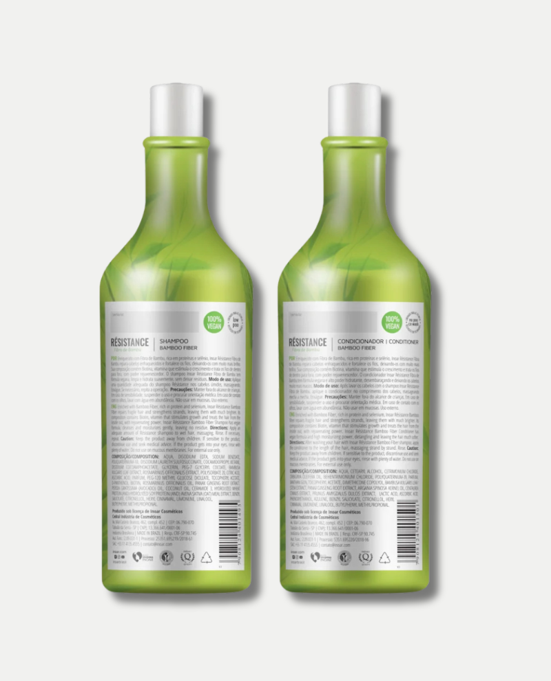 Shampoing + Après Shampoing Réparateurs Bambou – Image 4