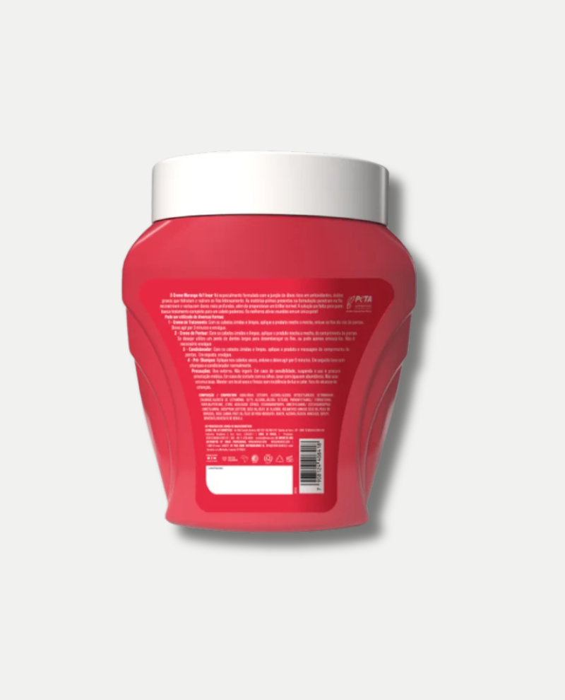 Crème de soin à la fraise Inoar 1 kg – Image 2