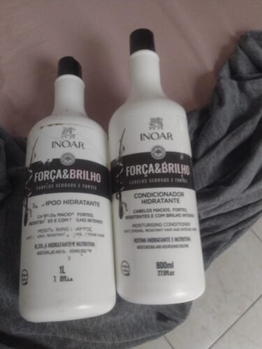 Kit INOAR Force Brillance Shampoing + Après Shampoing photo review